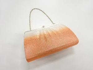 リサイクル　暈し柄織出し和装バッグ